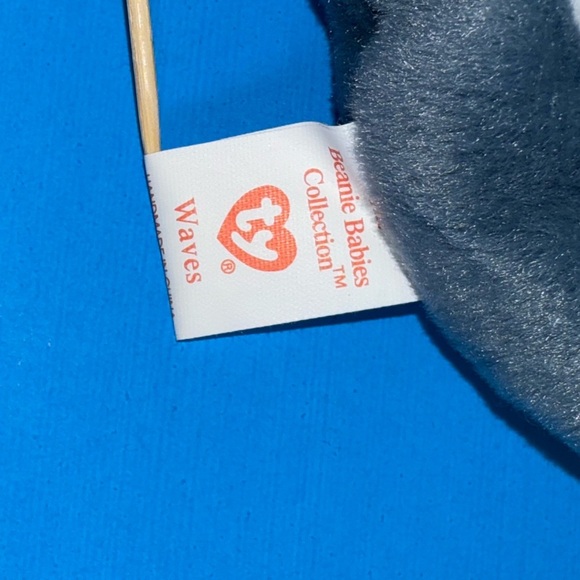 Ty Beanie Baby Waves/Echo. RARE! - Picture 6 of 7